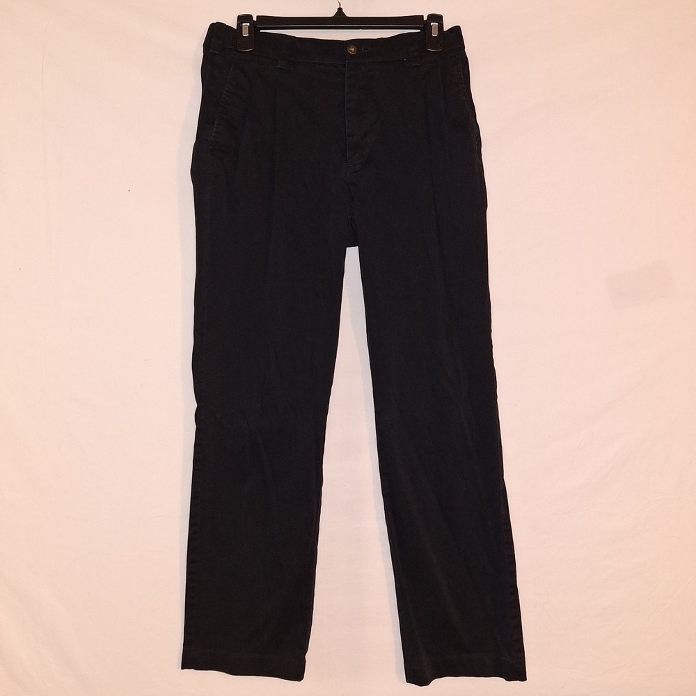 Men's George Size 29x30 Navy Casual Chino Pants Uniform School Work Court